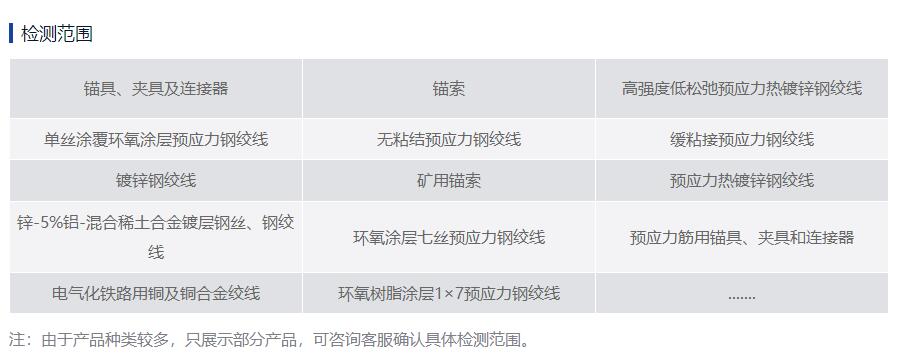預應力錨桿連接器拉拔力試驗 無損檢測