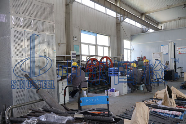 中鋼國檢金屬檢測所檢測現場