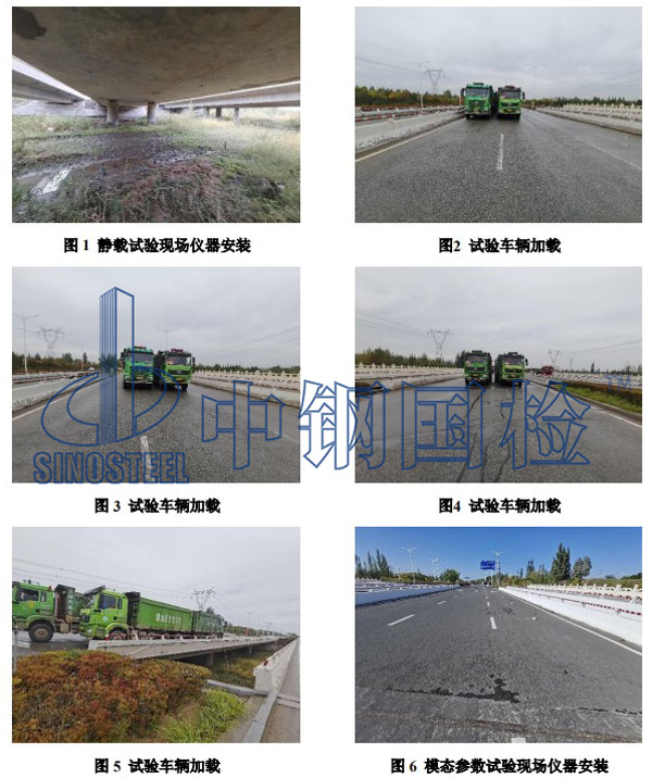 橋梁現場檢測圖片