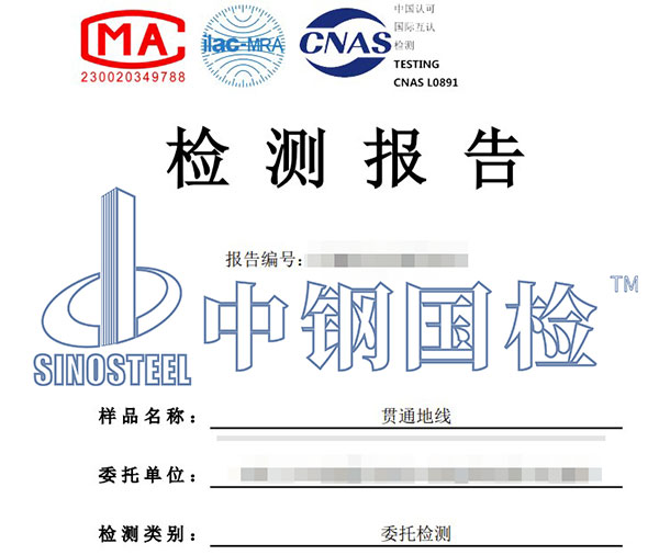 貫通地線二氧化硫腐蝕試驗檢測報告