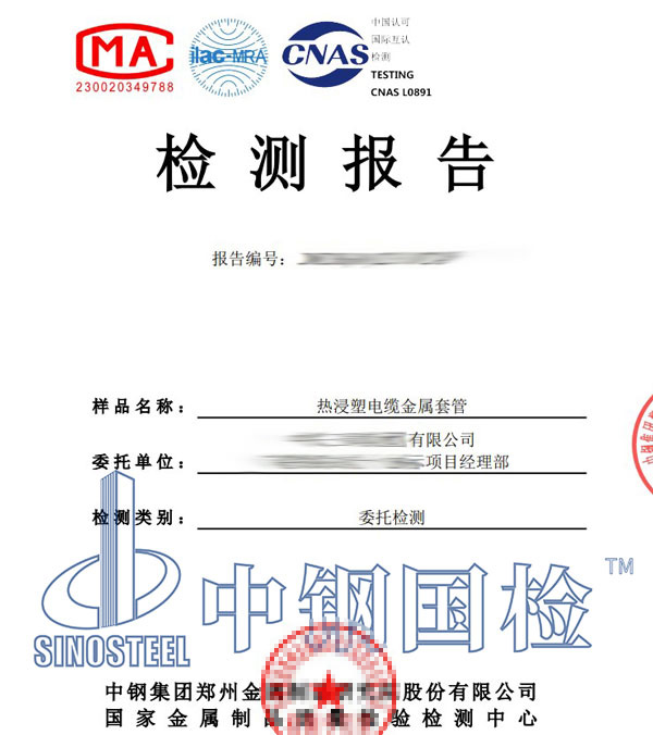 耐化學試劑檢測報告