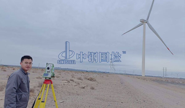 風電塔筒垂直度檢測